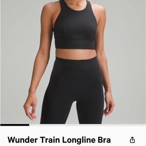 Lululemon wunder train sports bra
